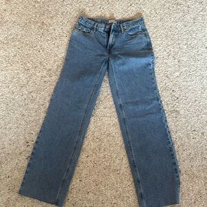 dark wash size 24 pacsun jeans straight leg